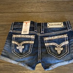 NWT - Rock Revival Jean Shorts - Size 28